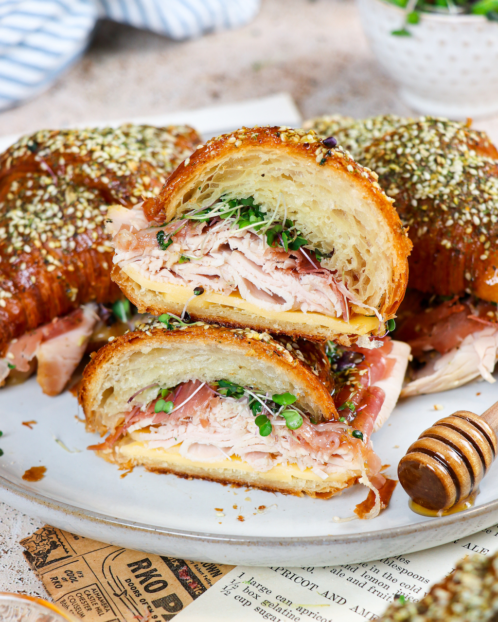 Croissant Sandwich Croissant Sandwich